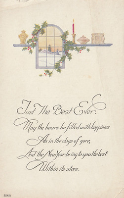 Best Wishes For The New Year May the hours be filled with happiness A 7266