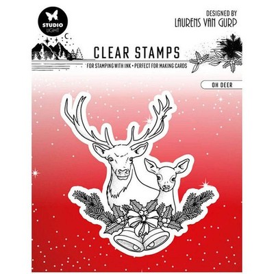STUDIO LIGHT - Transparent Stempel Motivstempel Clear Stamp - Oh deer