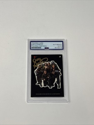 Dan Aykroyd Autographed Signed 1989 Columbia Ghostbusters II Card #10 PSA Auth