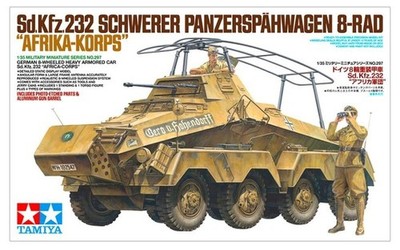 Tamiya 35297 Sd.Kfz.232 Africa-Corps 1/35