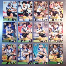 2008 NRL Select Champions Base Team Set (12 Cards) North Queensland Cowboys