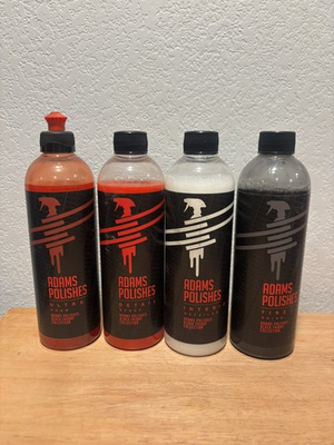 #ad Adam#x27;s Polishes Black Friday Collection Limited Edition Set of 4 Car Detail $70.00