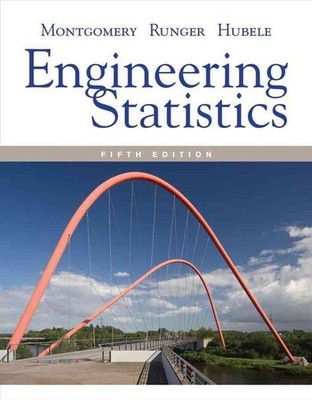 Engineering Statistics by Douglas C. Montgomery (English) Hardcover Book