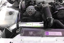 Black 2pc Air Intake Kit Filter For 1990-92 Pontiac Firebird Tpi 3.1l V6
