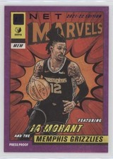 2021-22 Panini Donruss Net Marvels Press Proof Purple Ja Morant #15 00zd