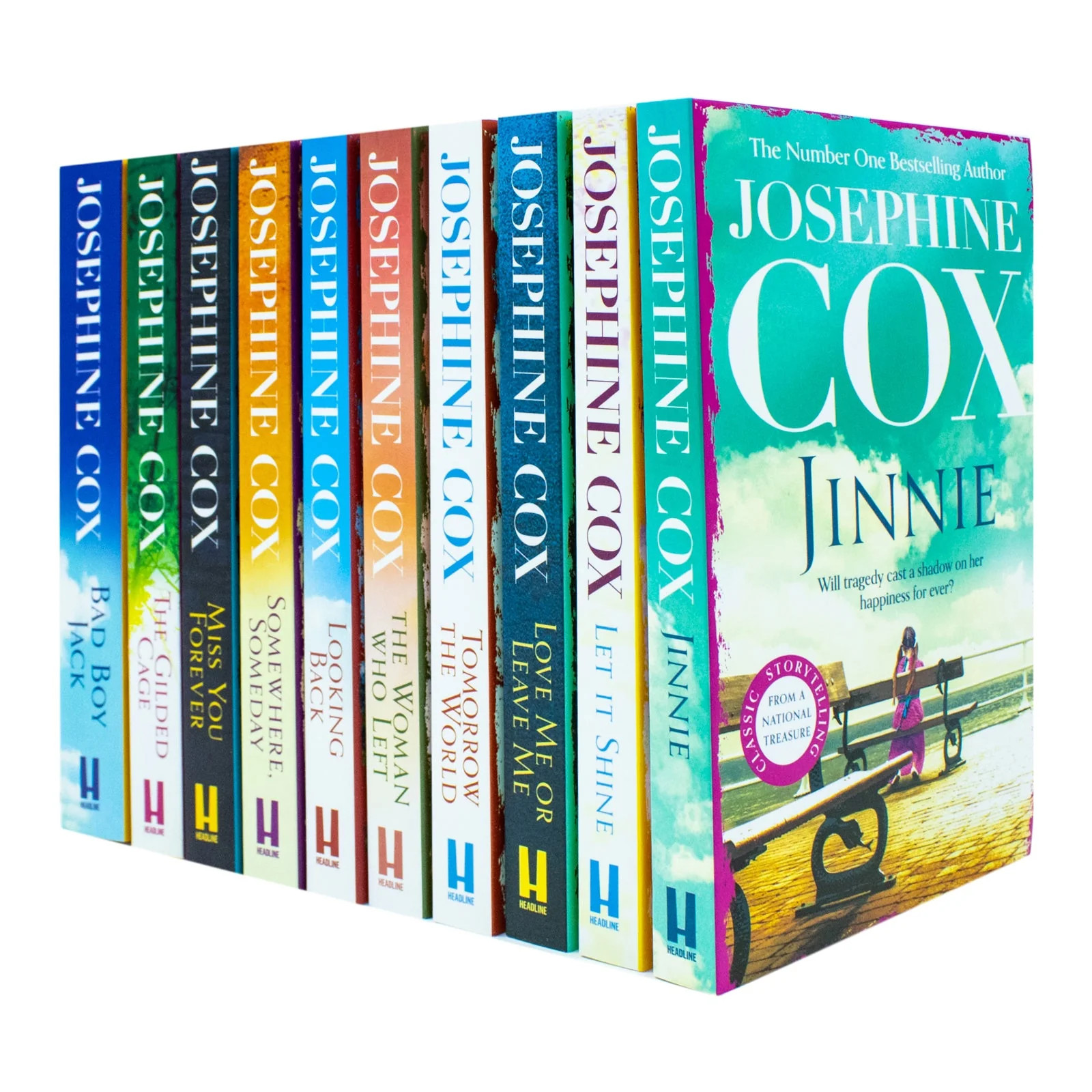 Josephine Cox 10 Books Collection Set (Jinnie, Let it Shine, Lov | Josephine Cox - Image 2