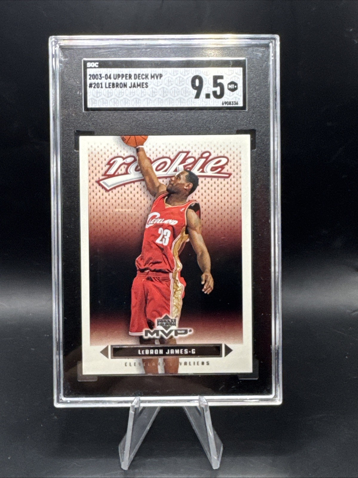 LeBron James 2003 Upper Deck MVP #201 Base Price Guide - Sports