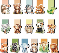 16 Magnetische Lesezeichen Kinder, Tiere Lesezeichen Magnetisch Magnetlesezeiche