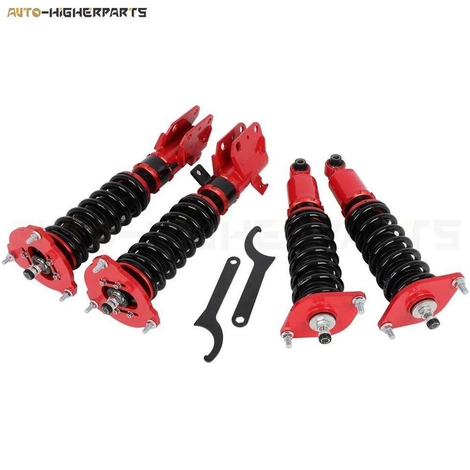 24 Level Damper Coilovers Suspension Lowering Kit For 15-19 Subaru Legacy BN BS - Image 4 of 4