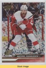 2023 Upper Deck Series 2 Speckled Rainbow Foil Michael Rasmussen #315 READ 19le