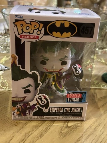 Funko Pop DC Emperor Joker #457 2022 Fall Convention Limited Edition Vinyl NIB