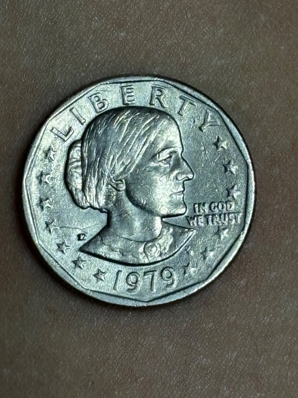 1979 p susan b anthony dollar wide rim