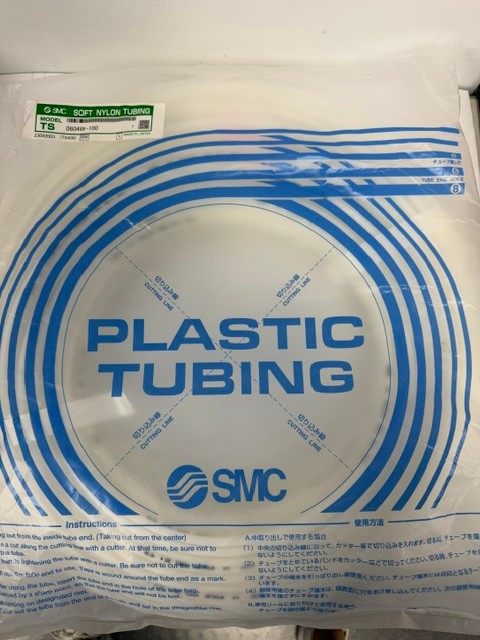 SMC TU0604W-100 Polyurethane Tubing, OD 6mm, ID 4mm, 100m