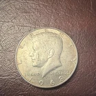 Kennedy Half Dollar 1968 D Mint Mark 40% Silver Circulated