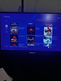 Sony PlayStation 4 Slim 1tb With Power Cord Goldenhen Firmware 9.00