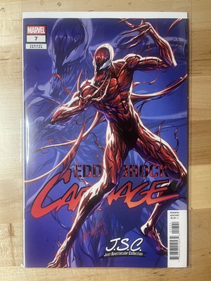#ad #ad EDDIE BROCK CARNAGE 7 J SCOTT CAMPBELL JUST SPECTACULAR VARIANT $4.99