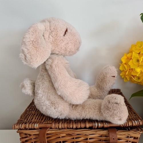The London Toy Company - Sleeping Bunny Fabric Feet - Rare Rabbit Plush Vintage - Picture 4 of 19