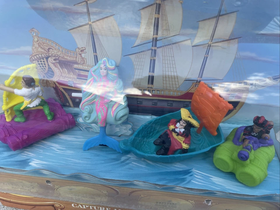 McDonald's Hook Happy Meal Toy Store 1991 de colección exhibición completa Disney Foto 4 de 4