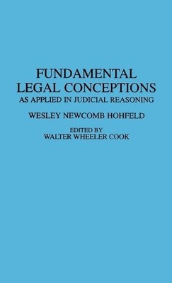 Fundamental Legal Conceptions - 9780837185255