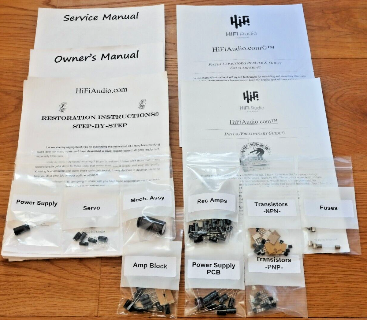 RT-3069767775ページ Akai GX-265D restoration rebuild upgrade kit repair capacitor RTR