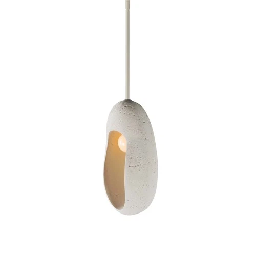 ET2 E25214 Luna 9"W LED Mini Pendant - Chaulk White - Picture 1 of 5