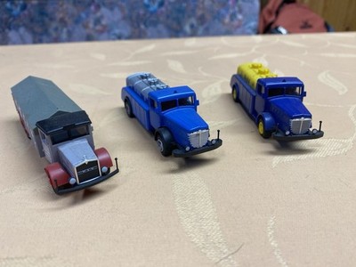 Märklin HO LKW Modelle - 1x Büssing OLEX ,1 x Büssing Aral und 1 x MAN