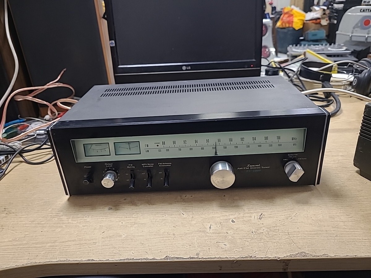 SANSUI 　T-α7　FM/AMステレオチューナー Amazon.co.jp: SANSUI 山水 サンスイ T-α7 FM/AMステレオ