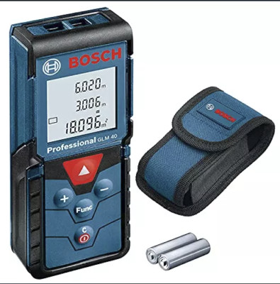 Bosch GLM 40 Laser Distance Meter (40 m)
