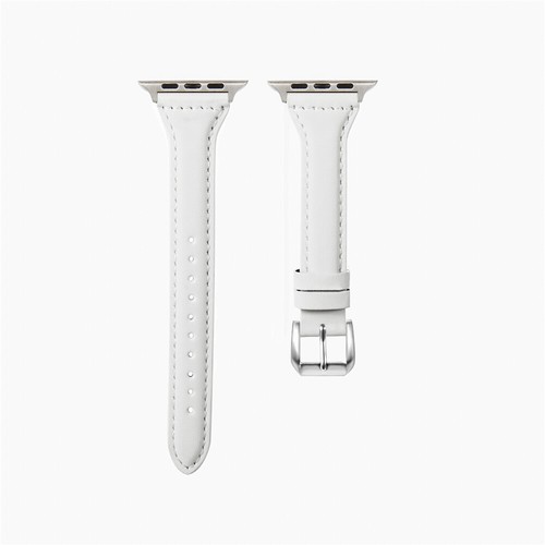 Women Slim Leather Band Strap for Apple Watch 10 9 8 7 6 5 4 SE 41/42/45/46/49mm - Picture 22 of 27