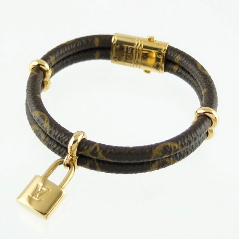 Authentic LOUIS VUITTON Keep It Twice Bracelet Monogram Canvas M6640 from  Japan