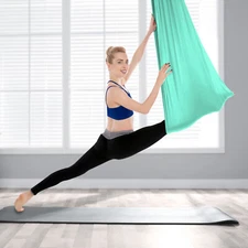 Aerial Yoga Practice Polyester Strap Equipment Yoga Hammock Practice Kit 200kg