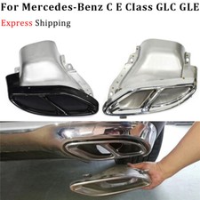 For Mercedes-benz W205 W212 W246 C E S Glc Gle Class Modifiedcar Exhaust Pipes