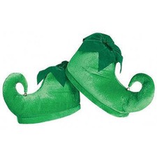 Adults Deluxe Elf Shoes, Standard One Size Fits Most 