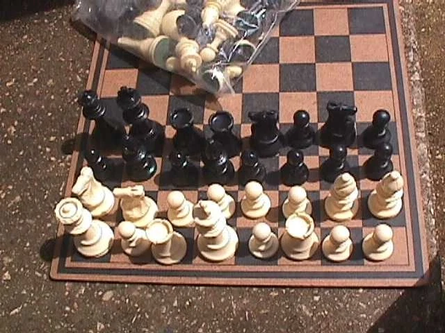 PLASTIC CHESS PIECES - Image 3 of 4