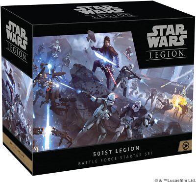 Star Wars Legion 501st Legion Battle Force Starter Set