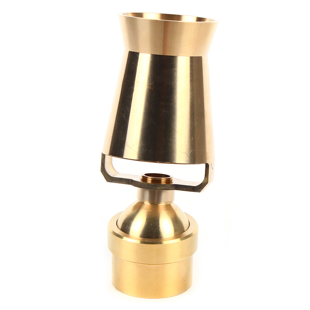 Garden Pond Brass Water Fountain Nozzle Spray 2 Inch Internal Thread