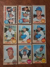 1968 TOPPS BASEBALL YOU PICK #9 - #199 ****FREESHIPPING****