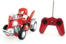 KNUCKLES Sonic Sega All Stars Racing Remote Controlled ATV Car Toy w/ Lights NEW