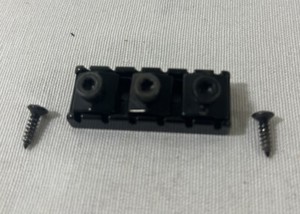 2017 Music Man JP160 Floyd Rose Locking Nut Black 43mm w/ HW