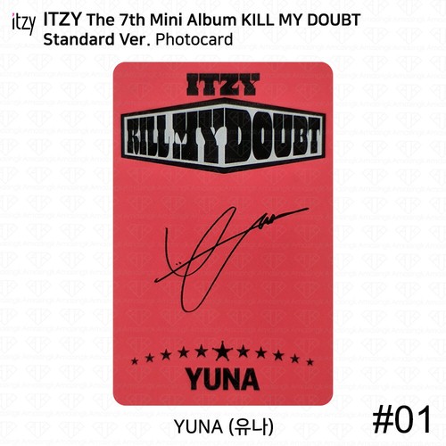 ITZY KILL MY DOUBT Official Standard Ver Photocard Postcard Boxing Ticket KPOP - 第 16/77 張圖片