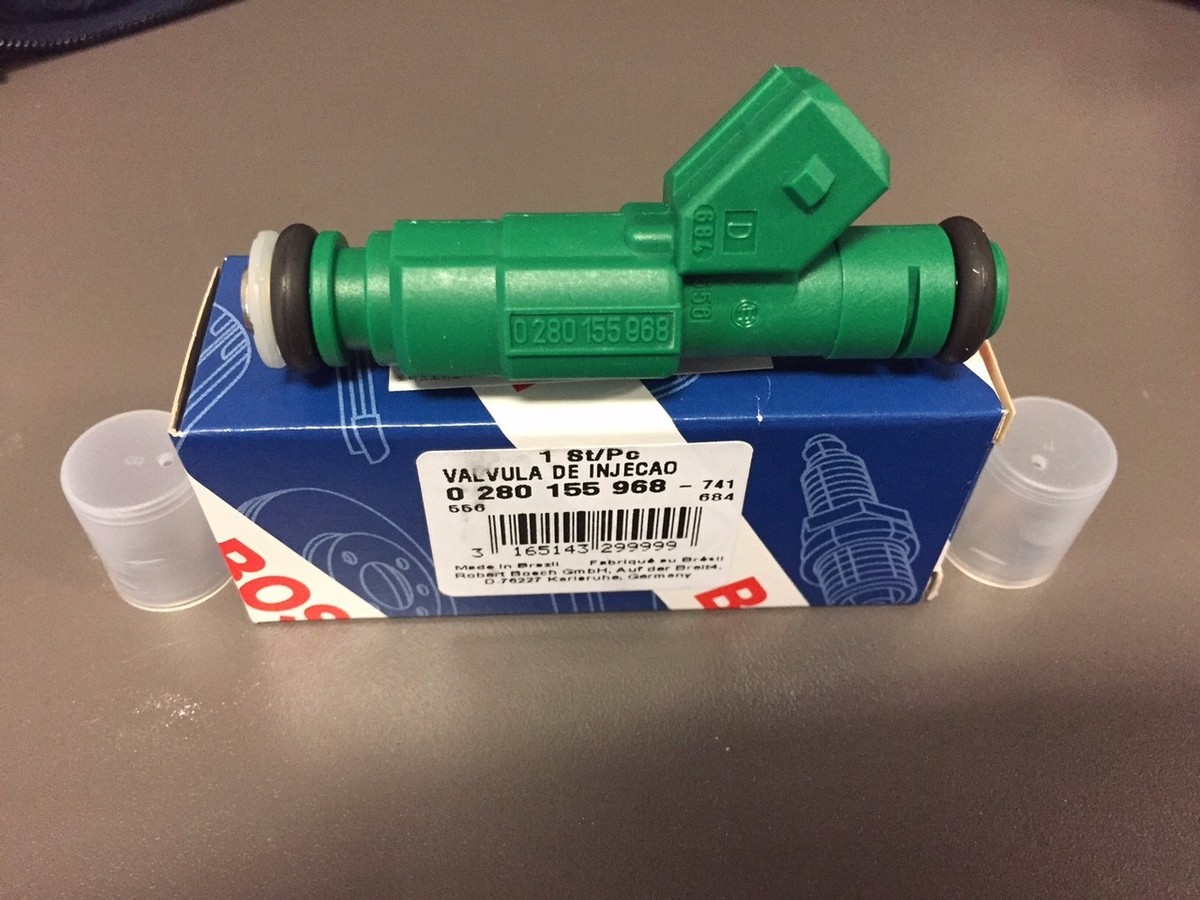 5x Genuine Bosch 42lb Green Giant Fuel Injectors 42 lb/hr Turbo