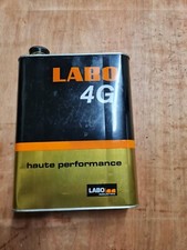 ANCIEN BIDON D'HUILE LABO  4G