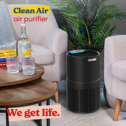 Russell Hobbs Air Purifier Clean Air Style Black 34m2 Full Coverage RHAP2831B - Picture 4 of 7