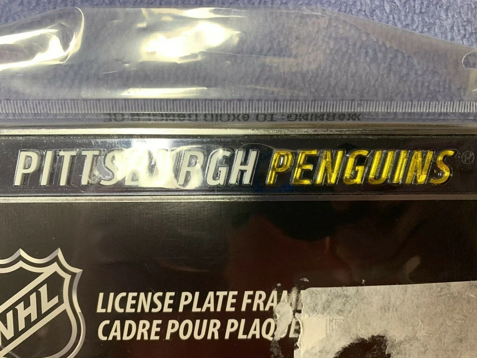 Pittsburgh Penguins matrícula 2017 NHL Stanley Cup World Champions.Crosby Foto 4 de 4