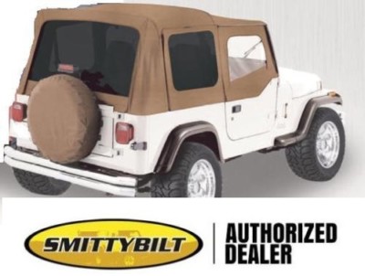 soft top FOR HALF DOORS SPICE replacement top 9870217 88-95 FOR Jeep YJ Wrangler