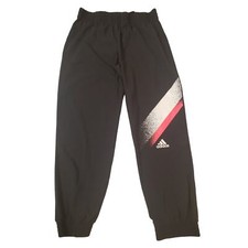 Adidas Aeroready Womens Joggers Lightweight Windbreaker Track Pants Sz L