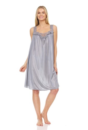 9006 Women Nightgowns Sleepshirts Sleeveless Sleepwear Designed For Optimal Comf - Picture 32 of 36