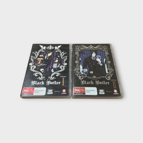 Black Butler Collection 1 & 2 Japanese Anime Cartoon Region 4 Kids TV