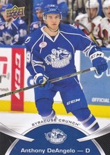 ANTHONY DEANGELO 2015-16 15-16 UPPER DECK AHL BASE #36 SYRACUSE CRUNCH !