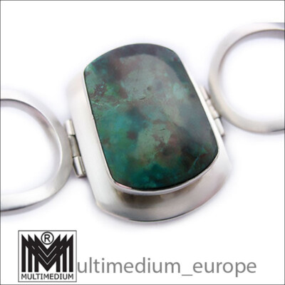 Sterling silver bracelet signed Silber Armband Mexiko 70s Mexico ACB